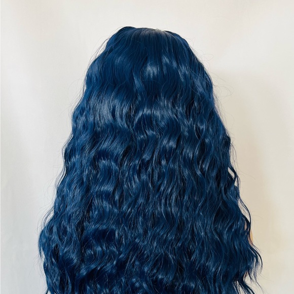 Gorgeous 24” Indigo Blue 13x2.5 Lace Front Wig for Daily Wear-Events-Cosplay - Picture 12 of 13